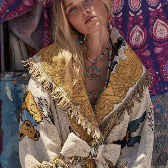 grateful dead yacht blanket jacket (limited edition)